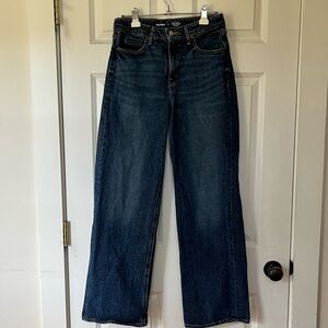 Old Navy Sky High Wide Leg Jeans, size 6